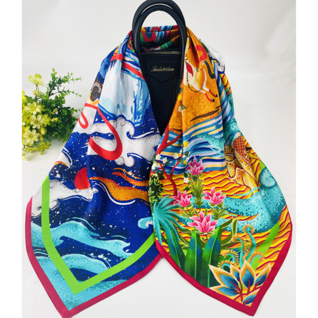 JESMARY - Xưởng In Và Sản Xuất Khăn Bandana, Turban, Khăn Choàng Lụa Đa Năng Cao Cấp Theo Yêu Cầu Giá Tốt