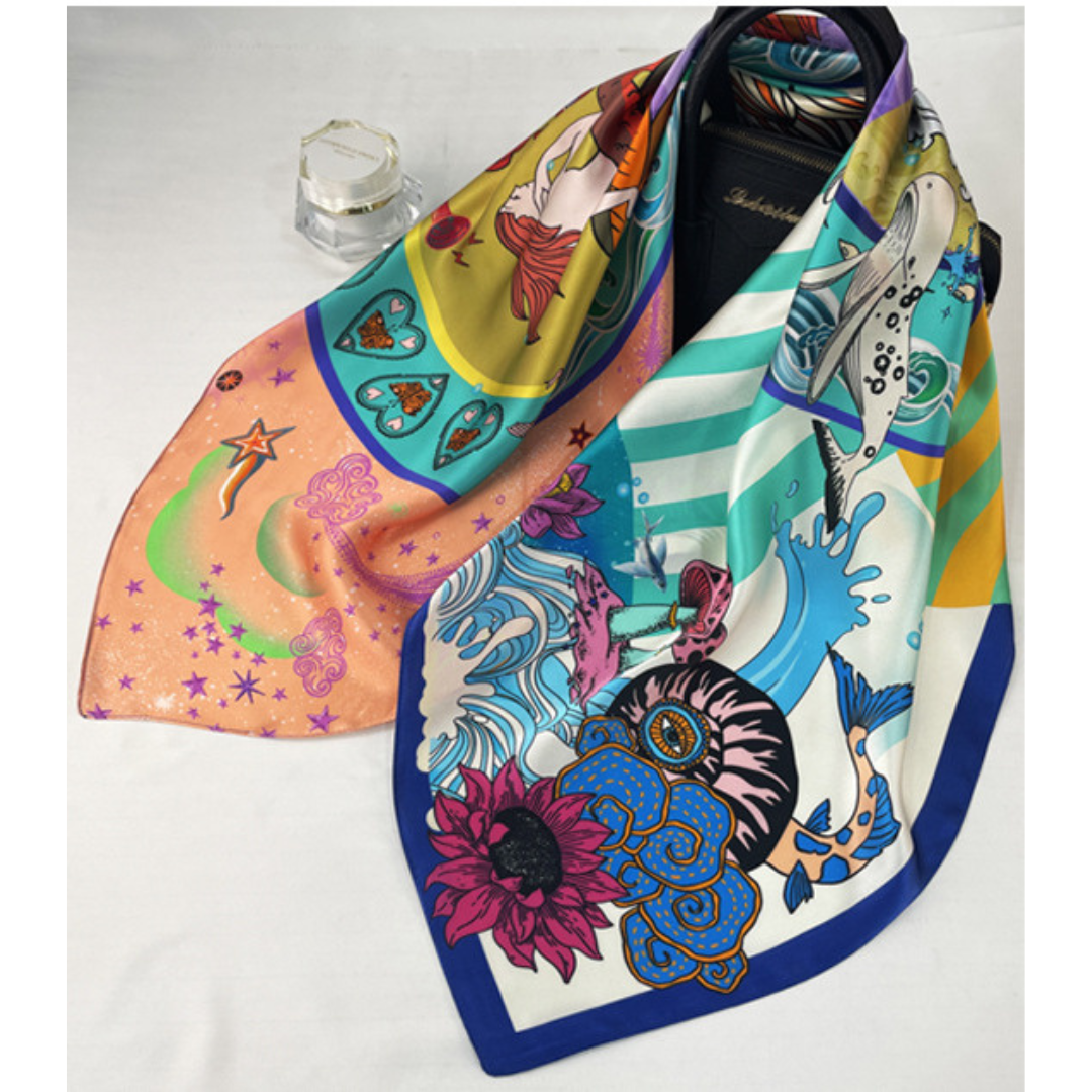 JESMARY - Xưởng In Và Sản Xuất Khăn Bandana, Turban, Khăn Choàng Lụa Đa Năng Cao Cấp Theo Yêu Cầu Giá Tốt