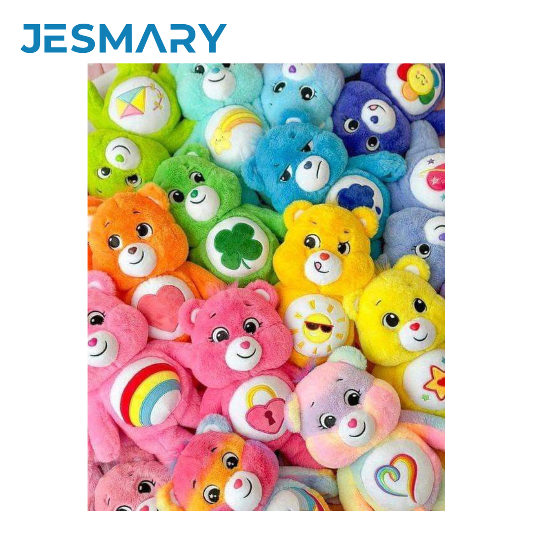 JESMARY -  Móc Khóa Gấu Bông Giá Rẻ Dễ Thương Làm Quà Tặng, Quà Lưu Niệm