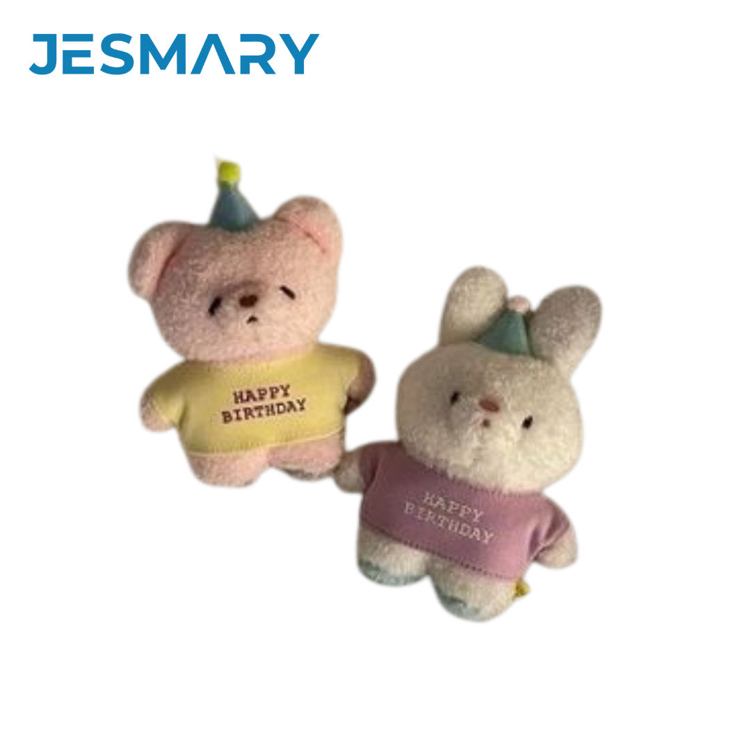 JESMARY -  Quà Tặng Móc Khóa Thỏ Nhồi Bông Thiết Kế Đặc Biệt