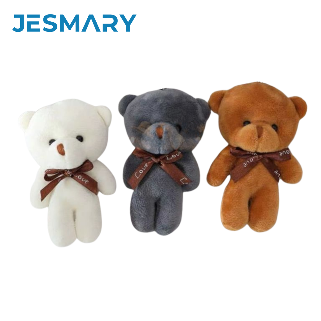 JESMARY -  Quà Tặng Móc Khóa Gấu Bông Chất Liệu Cotton Mềm Mịn