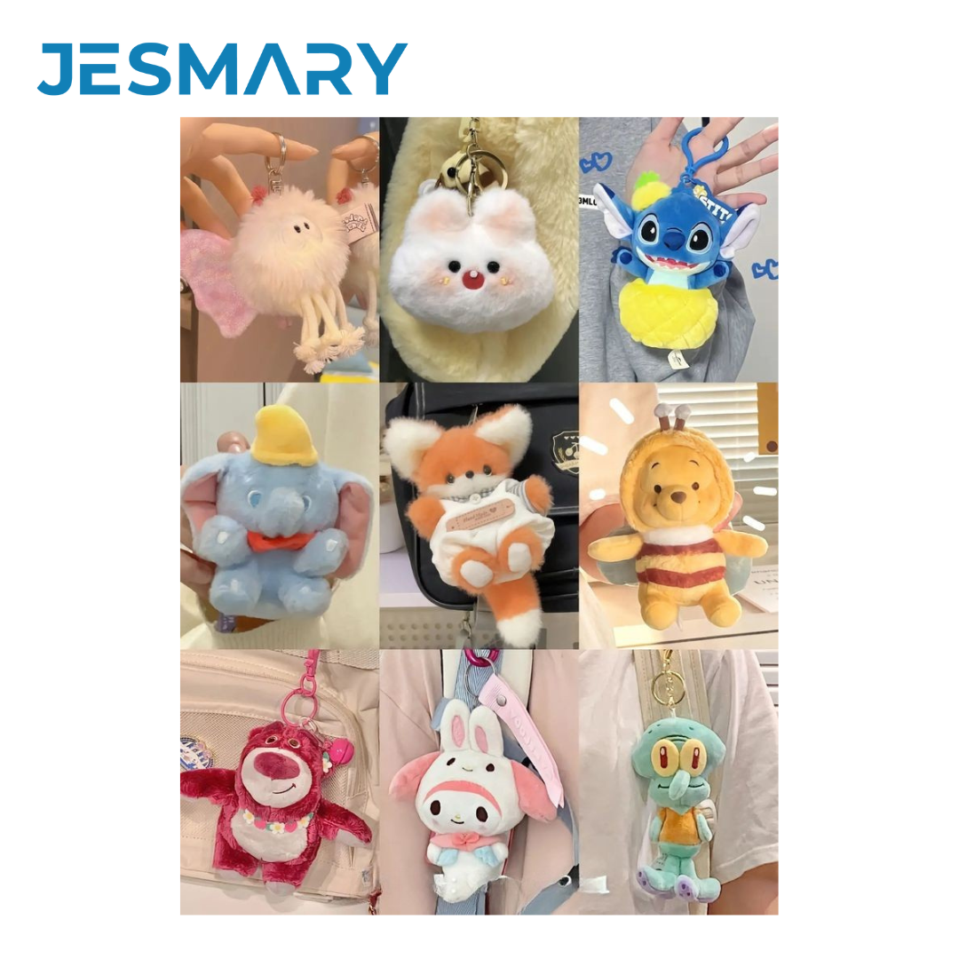 JESMARY -  Quà Tặng Móc Khóa Gấu Bông Nhiều Mẫu Mã Cho Doanh Nghiệp