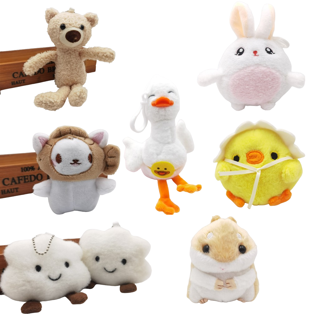 JESMARY - Quà tặng Keychain Thú Nhồi Bông Cute