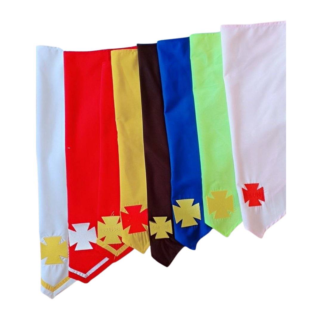 JESMARY – Xưởng May Khăn Công Giáo Cho Thiếu Nhi, Huynh Trưởng, Giáo Lý Viên