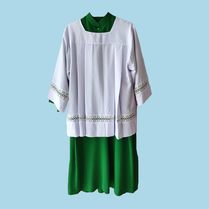 JESMARY - May Áo Giúp Lễ Công Giáo Số Lượng Lớn:  Đảm Bảo Tiến Độ, Giá Tận Gốc