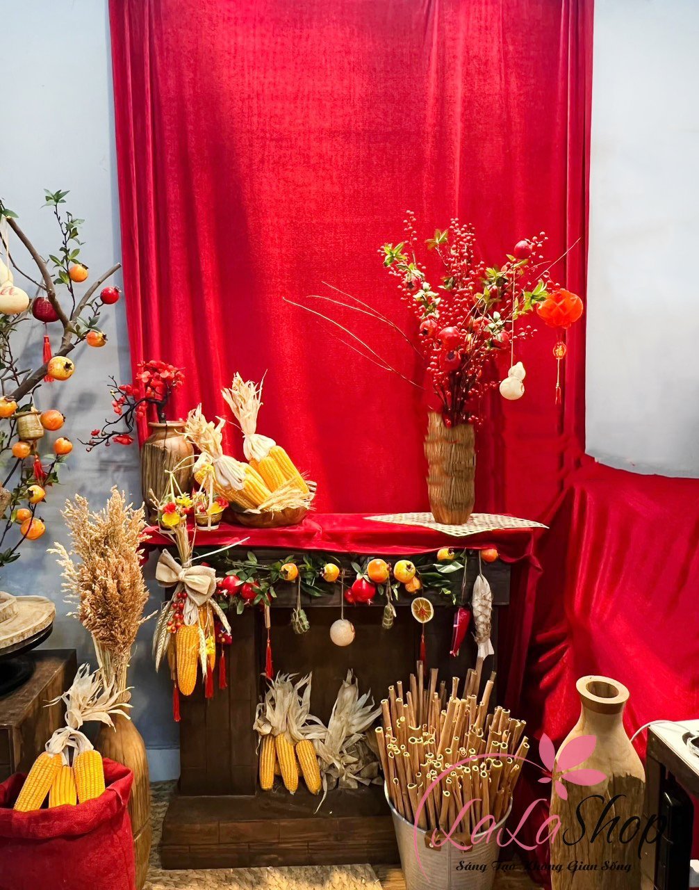 JESMARY – Màn Vải Decor Tết Theo Xu Hướng Mới, Sản Xuất Trực Tiếp Tại Xưởng