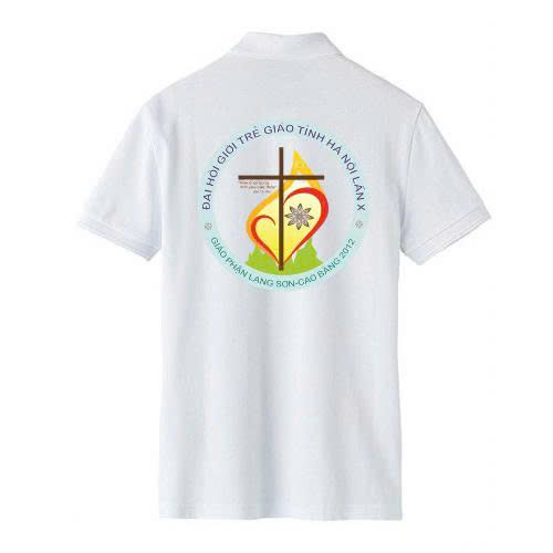 JESMARY – Xưởng Sản Xuất Áo Thun Công Giáo: Đường May Kỹ, In Thêu Tinh Xảo