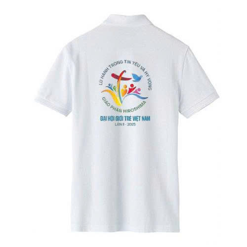 JESMARY – Áo Đại Hội Giới Trẻ Công Giáo: Công Nghệ In Đẹp, Chất Lượng Cao