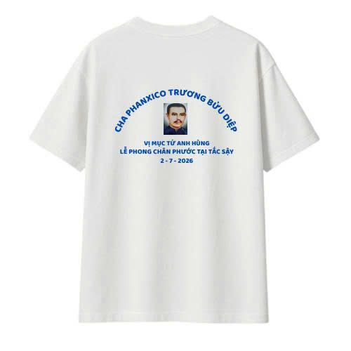 JESMARY – Chuyên May Áo Đồng Phục Công Giáo Số Lượng Lớn Dự Lễ Phong Thánh Cha Phanxicô Trương Bửu Diệp