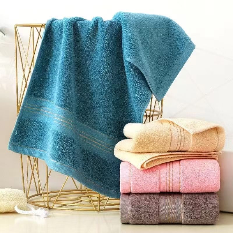 JESMARY - Khăn  Cotton Thêu Logo Spa – Chất Liệu Mềm, Thấm Hút Tốt