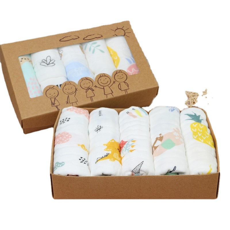 JESMARY - Khăn Sữa Em Bé: Chất Liệu Muslin Cao Cấp, Thoáng Khí Cho Bé