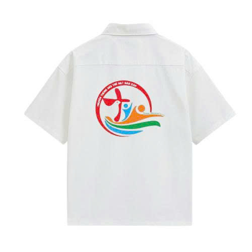 JESMARY – Áo Đồng Phục Đại Hội Công Giáo Chất Liệu Dày Dặn, Thấm Hút Tốt