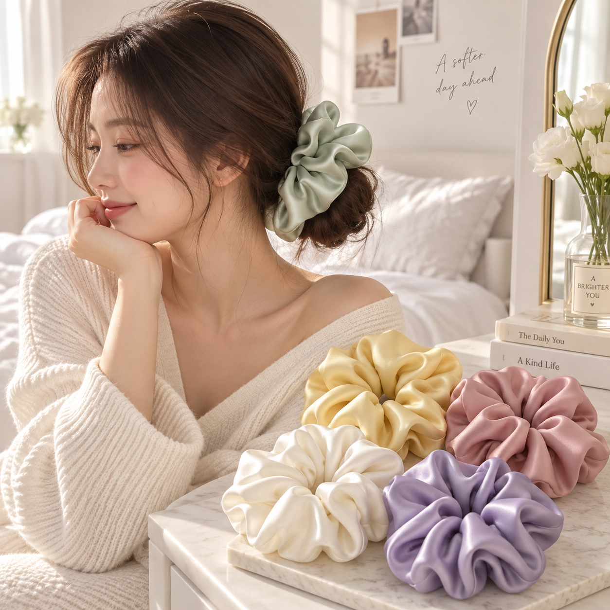 JESMARY – Dây Cột Tóc Thiết Kế Tối Giản Món Quà Thanh Lịch Đồng Hành Cùng Nàng Mỗi Ngày