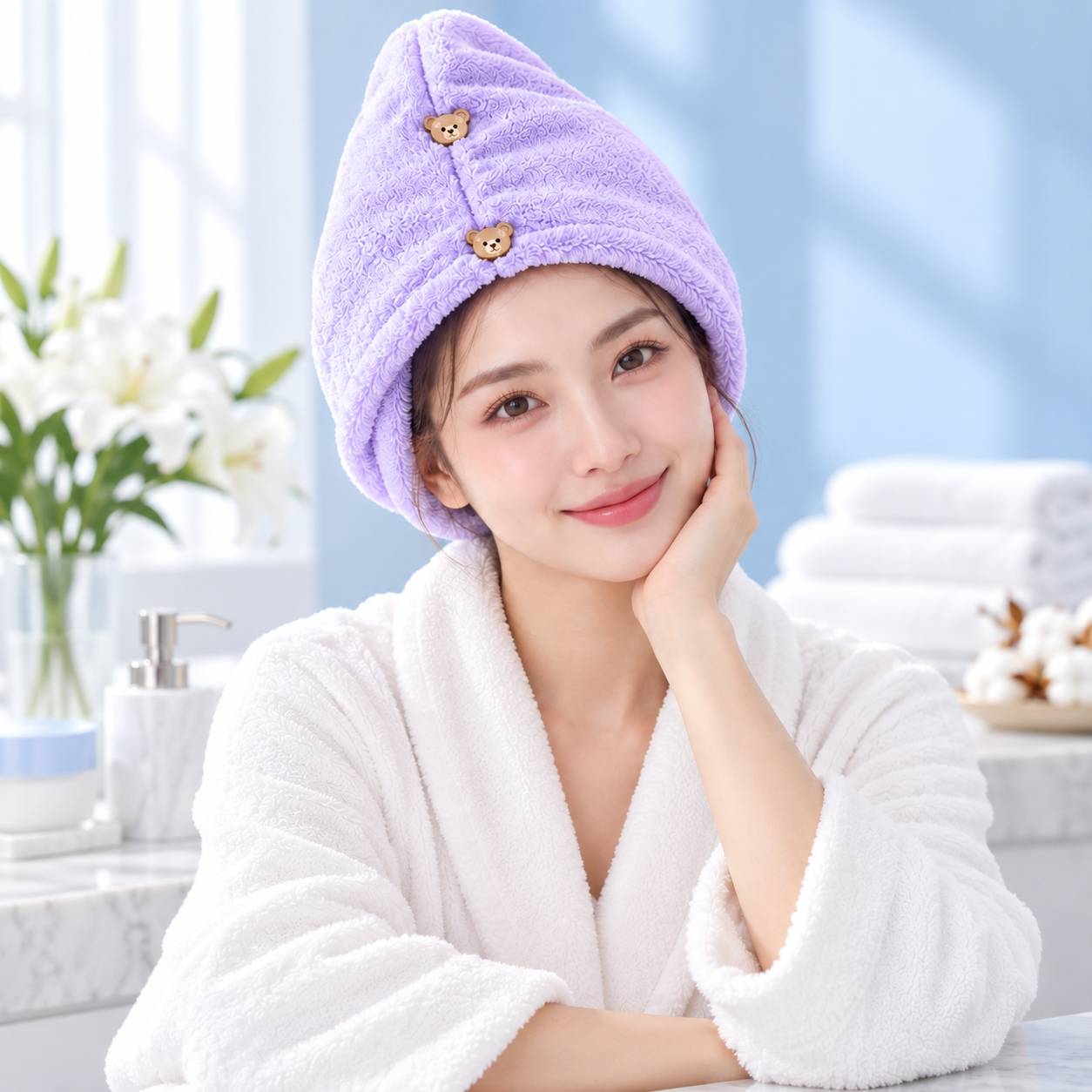 JESMARY – Khăn Ủ Đầu Quà Tặng Sang Trọng Cho Ngành Làm Đẹp