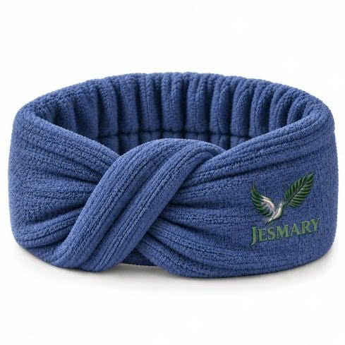 JESMARY - Xưởng Dệt & May Băng Đô Cột Tóc Thêu Logo Theo Yêu Cầu Cho Tiệm Nail, Spa & Beauty Salon (Custom Branded Spa Hairband)