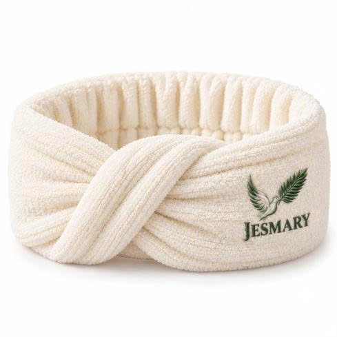 JESMARY - Xưởng Dệt & May Băng Đô Cột Tóc Thun Bo Bản Nhỏ Chuyên Dụng Nối Mi & Chăm Sóc Móng (Slim Elastic Spa & Lash Hairband)