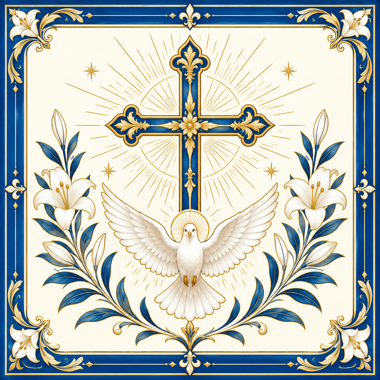 JESMARY – Vẻ Đẹp Tôn Nghiêm Nơi Cung Thánh: Nghệ Thuật May Thêu Cờ Xứ Đạo Và Khăn Phụng Vụ Bằng Cả Tâm Tình Tận Tụy