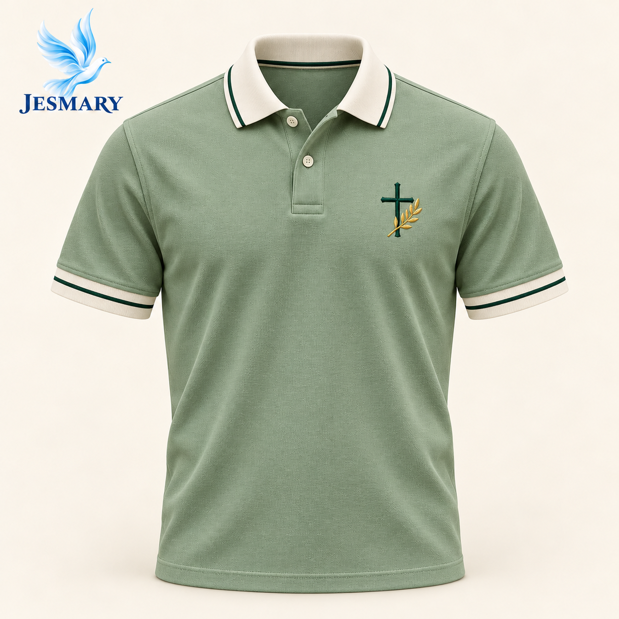 JESMARY - May Áo Thun Công Giáo Cho Các Phong Trào Hội Đoàn: Chất Vải Mềm Mịn, Đường Kim Mũi Chỉ Tinh Xảo Chuẩn Mực